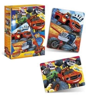2 Puzzles 24 Y 36p Blaze And Monster Machines Tapimovil 1051