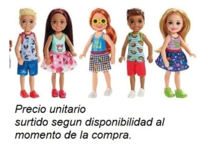 Lat Barbie Chelsea Asst Mattel Wj33