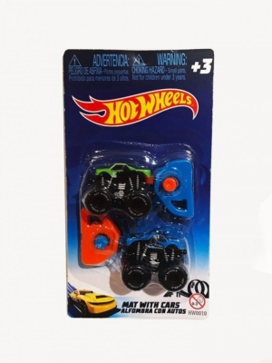 Hot Wheels Autos Mini X2 C Pulsador 001-8 Puzzle Faydi 0048