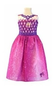 Disfraz Barbie Dreamtopia Rosa C/luz Talle 1 New Toys 7310