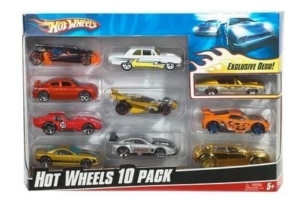 Hot Wheels Surtido Pack De 10 Vehiculos Mattel 4886