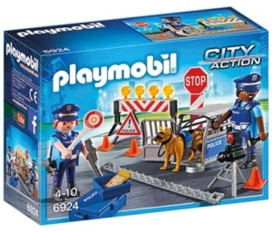 Control De Policía Playmobil Policia Intek 6924