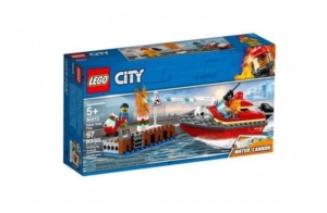 Dock Side Fire City Fire Lego 0213