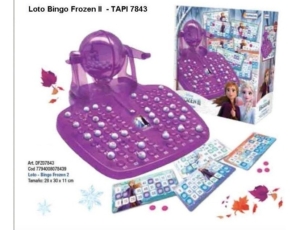 Loto-bingo Frozen Ii Princesa Frozen Tapimovil 7843