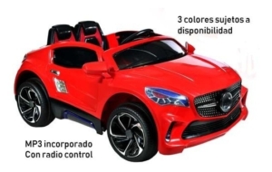 Auto Simil Mercedes Benz Control Mp3 Niños Bateria Jem D107