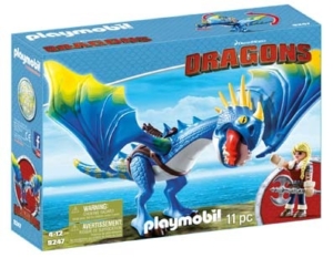 Astrid Y Tormenta Playmobil Dragones Intek 9247