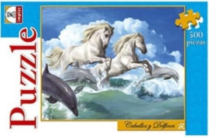 Caballos Y Delfines 500 Pz Puzzles Implas 0282