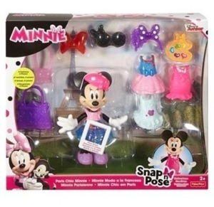 Disney Minnie Moda A La Francesa Fisher Price Mattel Tr92