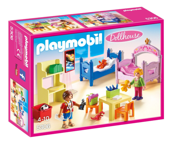 Playmobil Habitación De Los Niños Dolhouse Intek 5306