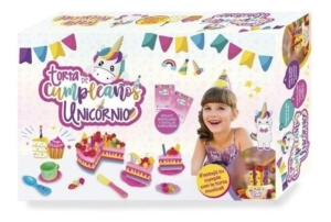 Torta De Cumpleaños Unicornios Grande  Uni J Y J I002
