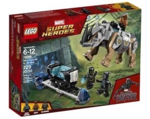 Duelo Contra Rhino Junto A La Mina Super Heroes Lego 6099