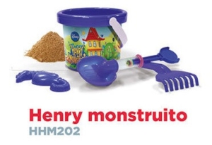 Henry Monst Set P Arena Lanza Agua Playa M202 Mm