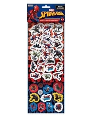 Set De Más De 100 Stickers Spiderman Tapimovil 3255