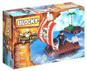 Blocky Balsa Pirata 100 Pz Dimare 0637