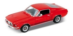 Auto 1:24 1967 Ford Mustang Gt Welly Lionels 2522