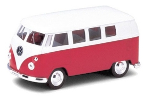 Auto 1:36 1962 Vw Classical Bus Welly Lionels 9764