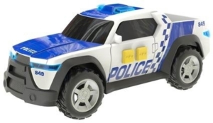 Camioneta Policia C Luz Y Sonido Teamsterz Hti Wabro 4083