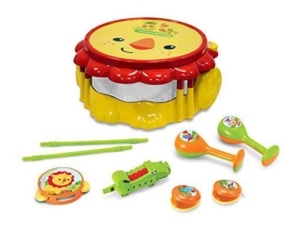 Fisher Price Lion Musical Band Drumset Nikko 2178