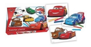 Cars Colorear Y Borrar Disney Tapimovil 7713