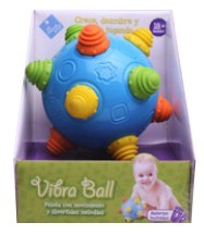 Vibra Ball Duende Azul Crece Descubre Y Aprende 7060 Fibro