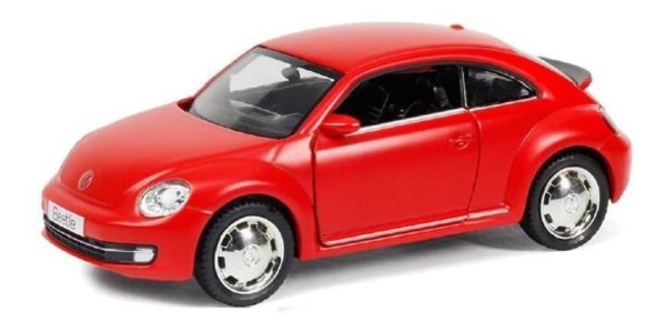 Volksw New Beetle Rojo Uni Fortune Megatoys Escala 1:32 4023
