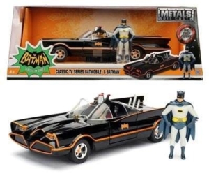 1966 Batimovil Clasico Con Batman 1:24 Auto Wabro 8259