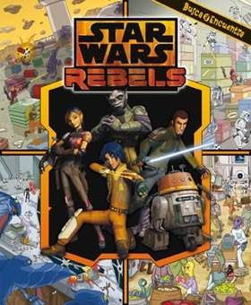 Star Wars Rebels Look And Find Libro Dial Book 3002