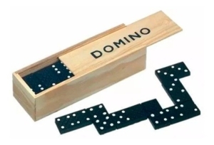 Domino Chico Fichas Madera Caja 7799 Puzzle Faydi 0049