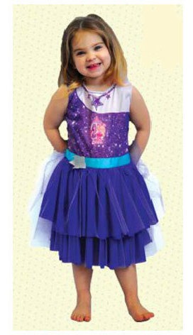 Disfraz Barbie Pop Star Violeta T 2 New Toys 9039