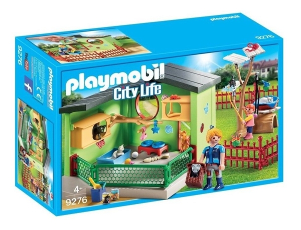 Playmobil Refugio Para Gatos Mascotas Intek 9276