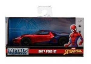Auto 1:32 Metals Spiderman 2017 Ford Gt Jada Wabro  0291