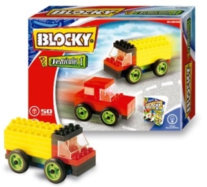 Blocky Vehiculo 1 50 Piezas Bloques Dimare 0600