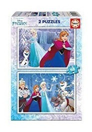 Frozen 2 Puzzles 48 Y 56 Piezas Tapimovil 7845