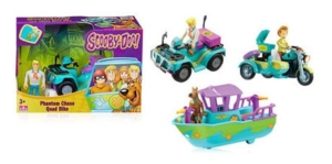 Conjunto De Vehículos Con Figura Scooby Doo Intek 6103