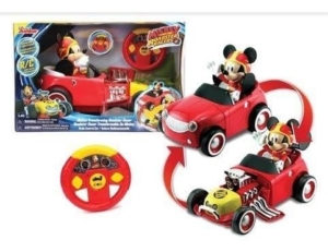 Auto Radio Control Tranformable Mickey Roadster Race C301 Mm