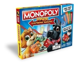 Monopoly Junior Electronic Banking Game Hasbro 1842