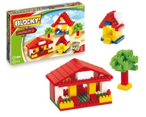 Blocky Construccion 1 100 Piezas Bloques Dimare 0604