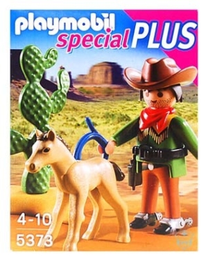 Cowboys Con Potrillos Playmobil Intek Especial Plus 5373