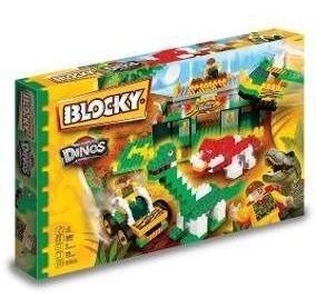 Blocky Bloques Encastre Dinosaurios 260 Pz Dimare 0679