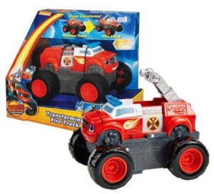 Blaze Camión De Bomberos Transformable Blaze Mattel Wf67