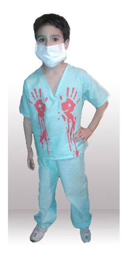 Disfraz Enfermero Ensangrentado T2 Candela Halloween 4606