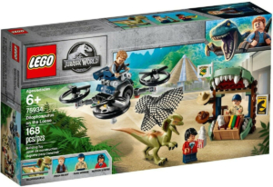 Dilofosaurio A La Fuga Jurassic World Lego 5934