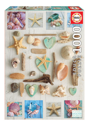 1000 Seashells Collage Puzzles 1000 Piezas Educa 7658