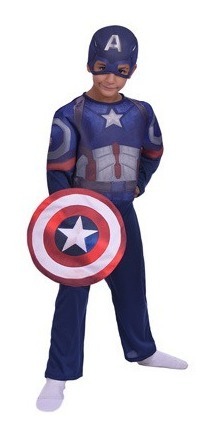 Disfraz Capitan America C Luz T0 Marvel New Toys 8110