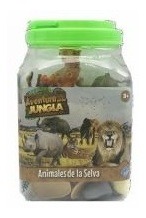 Animales De Selva E Frsco X 22 Pcs Dia D Campo Fibro 7290