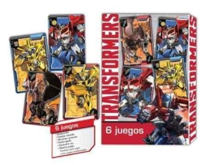 Transformers 6 Juegos De Cartas Transformers Tapimovil 9403