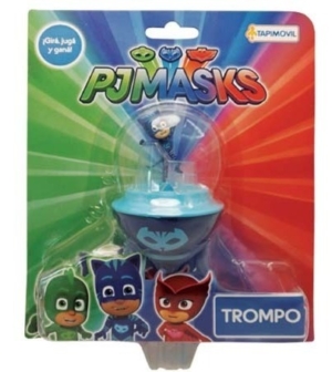 Trompo X1 Figura 10cm Pjmask Heroes Pijamas Tapimovil 0834