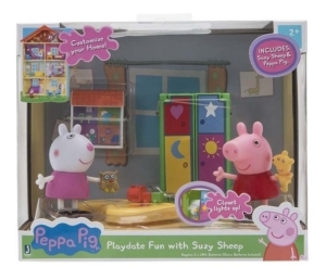 Peppa Pig Playset 2 Figuras Y Accesorios Caffaro 7000