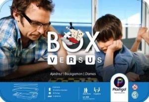 Versus Ajedrez Dama Backgammon  Box Plastigal 0801