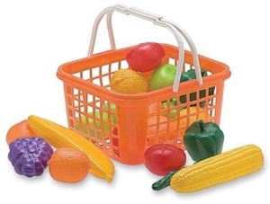 Canasta De Frutas Y Verduras Colores Surtidos Duravit 0506